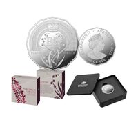 2022 50c Platinum Jubilee of HM Queen Elizabeth II Silver Proof Coin