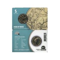 2016 $1 ANDA Sydney Money Expo Mob of Roos S Privymark Uncirculated Coin