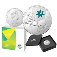 2022 $1 Commonwealth Games 1/2oz Silver UNC