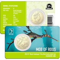 2022 ‘Weedy Seadragon’ Privy Mark $1 Coin  - Melbourne ANDA Money Expo