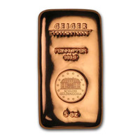 Geiger 5oz Copper Bar