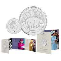 2022 £5 The Queen's Reign Charity and Patronage Brilliant Uncirculated Coin