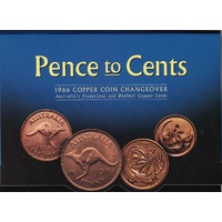 1954-1984 Pence To Cents Changeover Pack