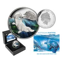 2022 $1 Australian Platypus 1 Oz Silver Coin