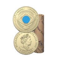 2022 $2 Lest We Forget: 75th Anniversary Of Peacekeeping RAM Logo Roll