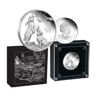 2023 $1 Year of the Rabbit 1oz Silver Proof Coin