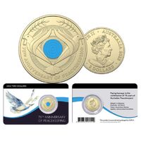 2022 $2 75th Anniversary of Peacekeeping Coloured Coin Pack