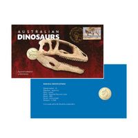 2022 $1 Australian Dinosaur – Australovenator Skeleton PNC