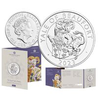2023 £5 The Royal Tudor Beasts The Yale of Beaufort Brilliant UNC