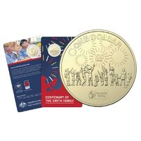 2022 $1 Centenary Of the Smith Family UNC