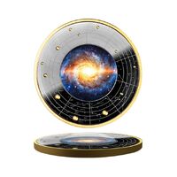 2023 500 Francs Planet Solar System -MILKY WAY Silver Coin 