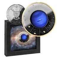 2021 Solar System - Neptune 500 Francs Silver Coin