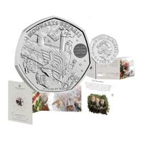 2022 50p Hogwarts Express UK Brilliant Uncirculated Coin