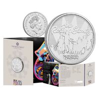 2022 £5 The Rolling Stones UK Brilliant Uncirculated Coin