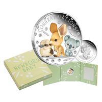 2023 50c Newborn Baby 1/2oz Silver Proof Coin