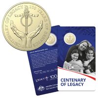 2023 $1 Centenary of Legacy Uncirculated Coin