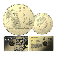 2022 $2 Aboriginal Elder UNC Carded Coin