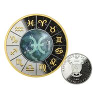 2023 Zodiac Signs - Pisces 17.50g Silver Black Proof Coin