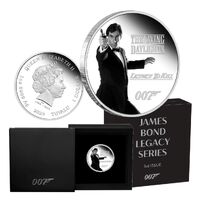 2023 James Bond Legacy Series-3rd  Issue 1oz Silver Proof Coloured Coin 