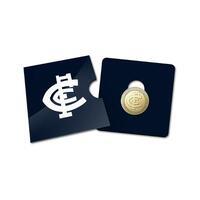 2023 $1 AFL Carlton AlBr UNC