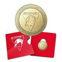 2023 $1 AFL Sydney Swans AlBr UNC