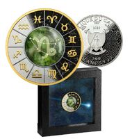 2023 Zodiac Signs -Capricorn 17.50g Silver Black Proof Coin