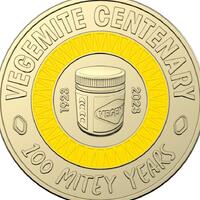 2023 $2 100 Mitey Years Vegemite Centenary UNC