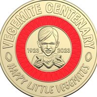 2023 $2 Happy Little Vegemites Centenary UNC