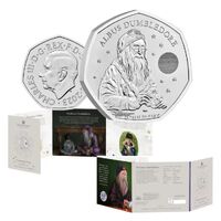 2023 50p Dumbledore UK Brilliant UNC