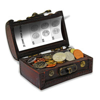 Treasure Chest of Coins: 25 Coins from 25 Countries