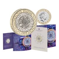 2022 25 Years of the £2 Cupro-Nickel Brilliant Uncirculated Coin