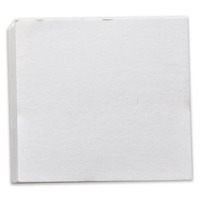 White Card Inserts for SAFLIP Double Pocket 2.5 inch x 2.5 inch Coin Flip Pack of 50