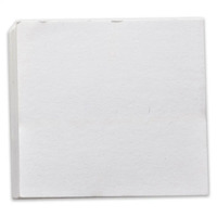 White Card Inserts for SAFLIP Double Pocket 2.5 inch x 2.5 inch Coin Flip Pack of 50
