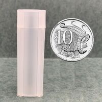 10c Australian Coin Roll Tubes