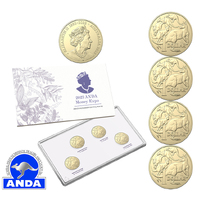 2023 $1 SYDNEY ANDA MONEY EXPO Privy Mark 4 Coin Uncirculated Set