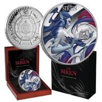 2023 $5 Siren 2oz Silver Proof Coin