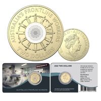 2022 $2 Frontline Workers Coin Pack Style 2