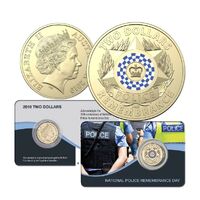 2019 $2 Police Remembrance Day Coin Pack Style 2