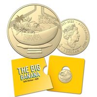 2023 $1 Aussie Big Things – The Big Banana Coin In Card