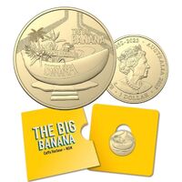 2023 $1 Aussie Big Things – The Big Banana Coin In Card
