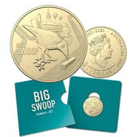2023 $1 Aussie Big Things – The Big Swoop Coin In Card