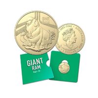 2023 $1 Aussie Big Things – The Giant Ram Coin In Card