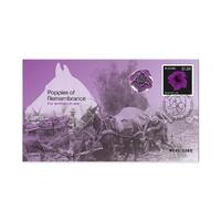 2023 Poppies of Remembrance Purple Poppy Prestige Badge Cover