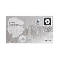2023 Poppies of Remembrance White Poppy Prestige Badge Cover