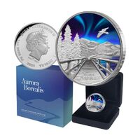 2023 $1 Aurora Borealis 1oz Silver Proof Coin 