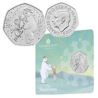  2023 50p The Snowman Brilliant Uncirculated Coin