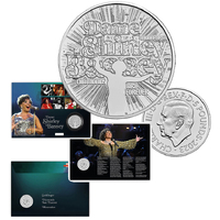 2023 Dame Shirley Bassey coin cover 