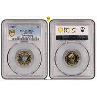 MS66 2022 $2 Peacekeeping PCGS Certification Number: 47128140