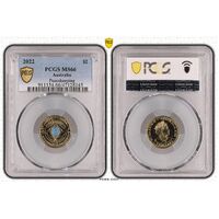 MS66 2022 $2 Peacekeeping PCGS Certification Number: 47128145