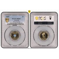 MS65 2022 $2 Peacekeeping PCGS Certification Number: 47128146
